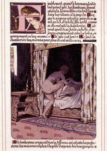 Illustration des Romans „La Mye du Roy“ von Honoré de Balzac
