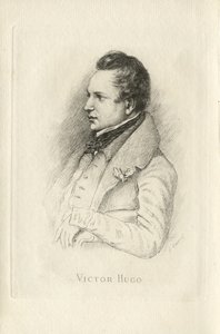 Porträt von Victor Hugo 1802-1885 von Leon Noel
