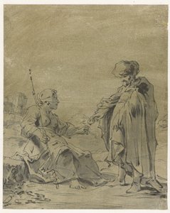 Juda und Tamar von Leonaert Bramer