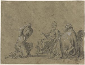 Judas bringt die Silberlinge zurück
