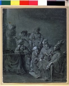 Biblisches Thema von Leonard Bramer