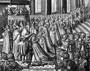 Krönung der französischen Königin Marie de Medicis am 13. Mai