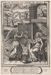 Les Festes du mois de Mars (März: Die Verkündigung)
