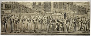 Prozession der Jagd von Sainte Genevieve - von Leonard Gaultier