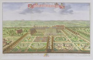 Der königliche Palast Ihrer Majestät in Kensington, aus 