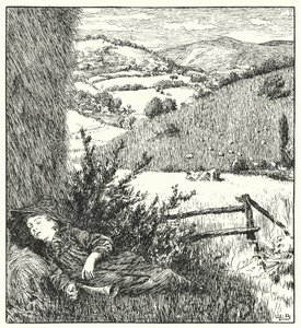 Kleiner Junge Blau, komm, blas dein Horn von Leonard Leslie Brooke