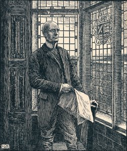 Der einzige Sohn, ca. 1900 von Leonard Leslie Brooke