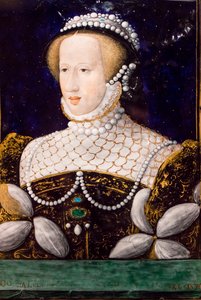 Eleonora von Habsburg, Limoges, 1560 von Leonard Limosin