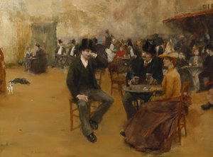 Die schöne Epoche; La Belle Epoque, 1888 von Leonard Raven Hill