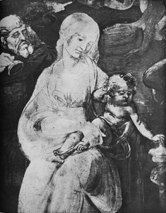 Anbetung der Könige - Jungfrau und Kind, ca. 1481-1945