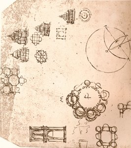Zeichnung der kirchlichen Architektur, ca. 1472-1519