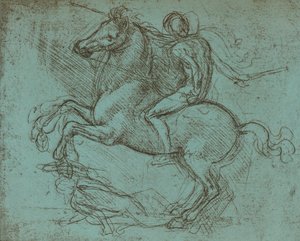 Studie für das Sforza-Denkmal, um 1482-um 1499, 1883