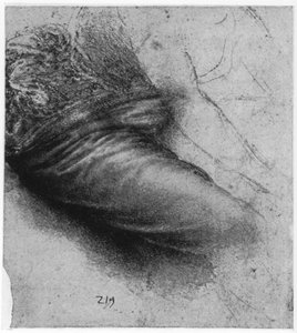 Studie eines Gewandes für St. Anna, 1503-1517