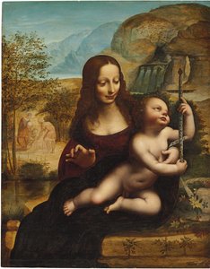 Die Madonna des Garnwicklers von Leonardo da Vinci