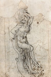 Das Martyrium des Heiligen Sebastian, zwischen 1482 und 1485 von Leonardo da Vinci