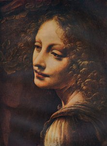 Die Jungfrau der Felsen (Detail), um 1491 von Leonardo da Vinci