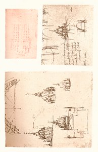 Drei Zeichnungen des Mailänder Doms, ca. 1472-ca. 1519, 1883