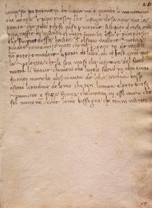 Unsignierter Auszug aus dem Codex Trivulzianus