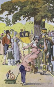 In Longchamps von Leonce Burret