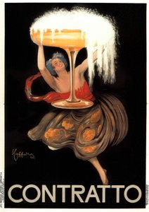 Contratto (Plakat) von Leonetto Cappiello