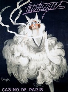 Mistinguett (1872-1956) im Casino de Paris von Leonetto Cappiello