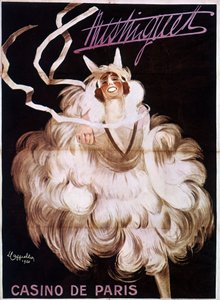Mistinguett im Casino de Paris, Plakat von Leonetto Cappiello von Leonetto Cappiello