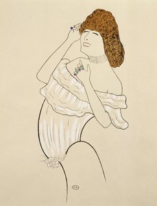 Sarah Bernhardt (1844-1923) in dem Stück La Dame Aux Camelias, basierend auf der Geschichte von Alexandre Dumas Fils von Leonetto Cappiello