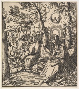 Heilige Ita von Toggenburg, aus den Habsburger Heiligen, 1516-18