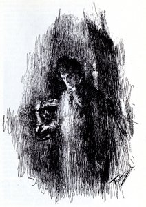 Illustration zum Drama Die Maskerade von M. Lermontow, 1891 von Leonid Osipovic Pasternak