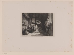 Heinrich IV. und der spanische Botschafter von Leopold Flameng