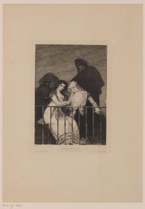 Zwei Frauen mit zwei Männern im Schatten
