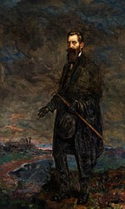 Porträt von Theodor Herzl von Leopold Pilichowski
