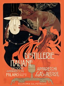Italienische Destillerie, 1890er Jahre