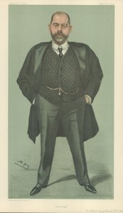 Dr. Robert Henry Scanes Spicer, Rhinologie, 20. März 1902, Vanity Fair Karikatur von Leslie Matthew Ward