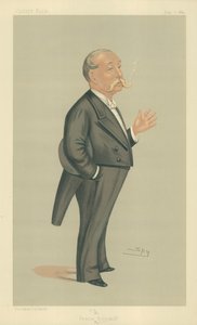 HSH Prinz Demtrey Soltykoff, Prinz Soltykoff, 6. Juli 1889, Vanity Fair Karikatur von Leslie Matthew Ward