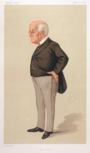 James Manby Gully, britischer Arzt, 1876 von Leslie Matthew Ward