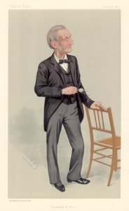 John Hall Gladstone, englischer Chemiker, 1891 von Leslie Matthew Ward