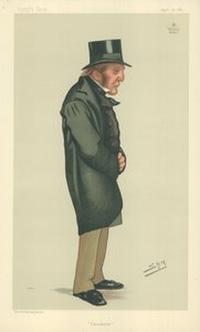 Lord Tollemache, Cheshire, 30. April 1881, Vanity Fair Karikatur von Leslie Matthew Ward