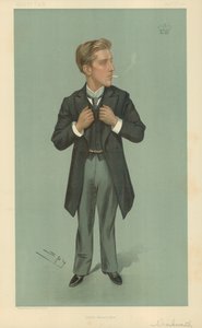 Lord Warkworth, South Kensington, 2. September 1897, Vanity Fair Karikatur von Leslie Matthew Ward