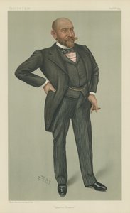 Herr Ernest Cassel (Farblithographie)
