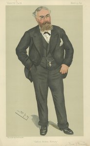 Herr Frederick York Powell von Leslie Matthew Ward