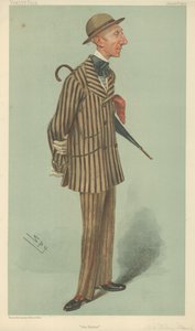 Mr. William Crawfurd Stirling-Stuart, Der Hutmacher, 23. Juni 1904, Vanity Fair Karikatur von Leslie Matthew Ward