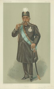 Muzaffer-Ed-Din, der Schah von Persien von Leslie Matthew Ward