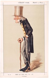 Professor Sir Richard Owen, FRS, KCB, Naturforscher, 1873
