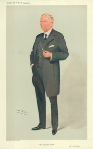 Sir Thomas Shaugnessy, The Canadian Pacific, 26. August 1908, Vanity Fair Karikatur von Leslie Matthew Ward