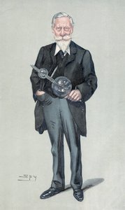 Sir William Crookes, englischer Physiker und Chemiker, ca. 1900er Jahre