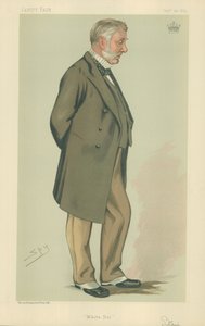 Der Earl of Stair, White Dal, 22. September 1883, Vanity Fair Karikatur von Leslie Matthew Ward