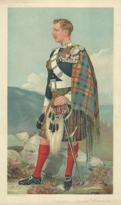 Der Marquis von Tullibardine, Scottish Horse, 23. März 1905, Vanity Fair Karikatur