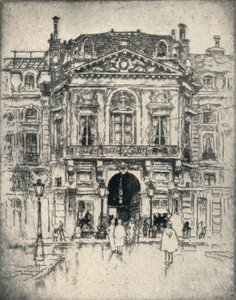 Das Porte de Valois, Palais-Royal von Lester George Hornby