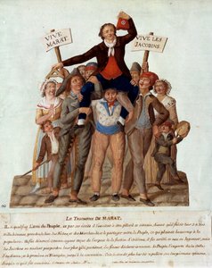 Der Triumph von Marat von Lesueur Brothers